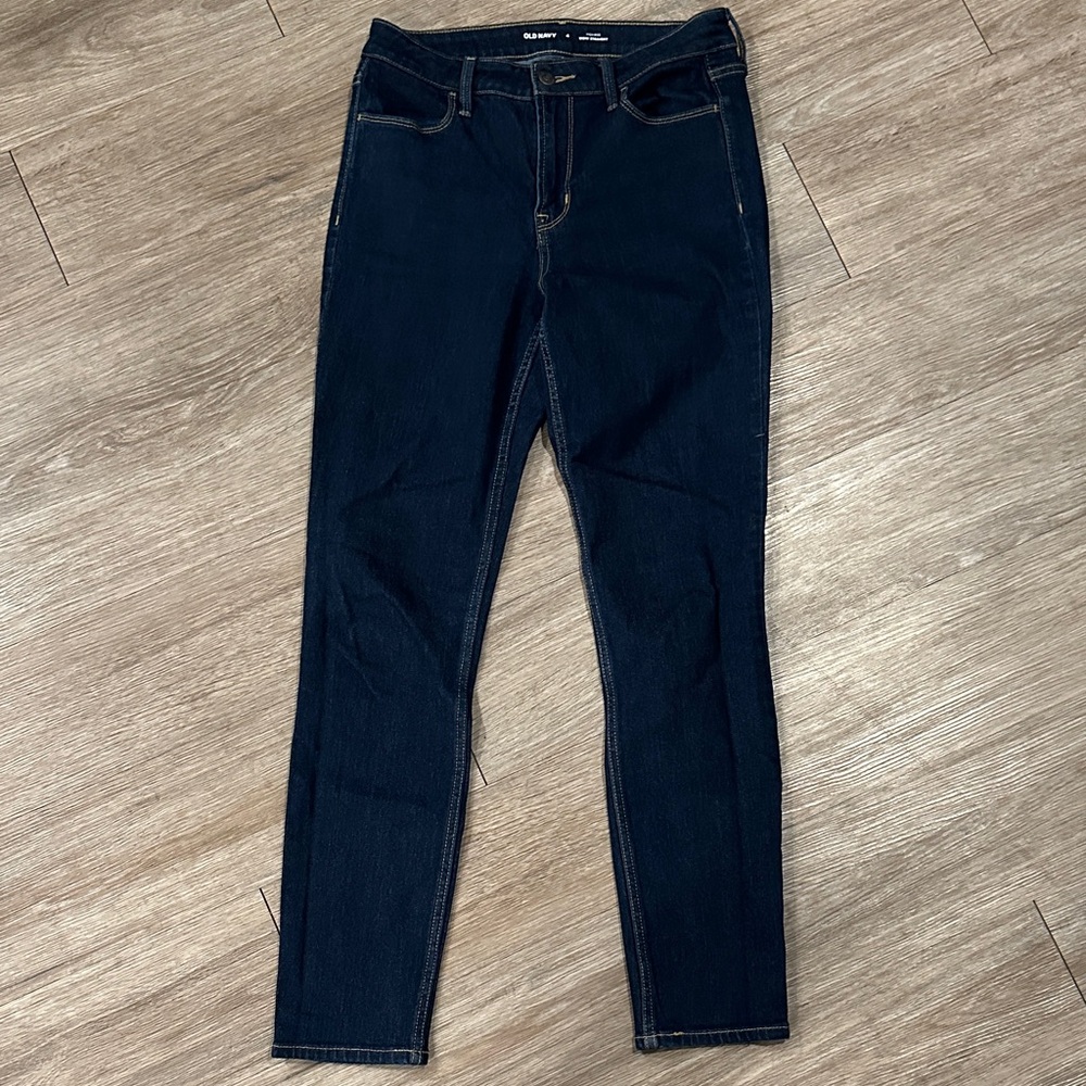Old Navy Women's Deep Indigo Skinny Jeans
